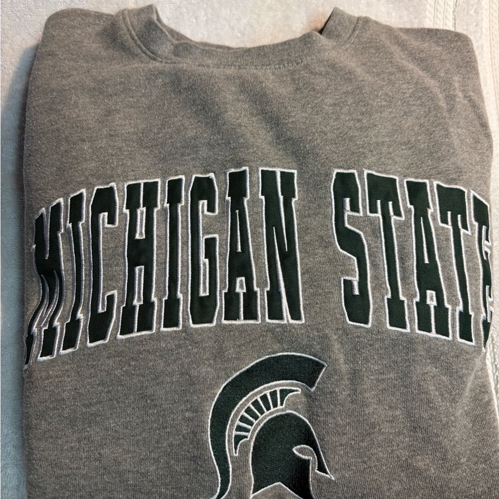 Michigan State University Colosseum Crewneck Sweatshirt
